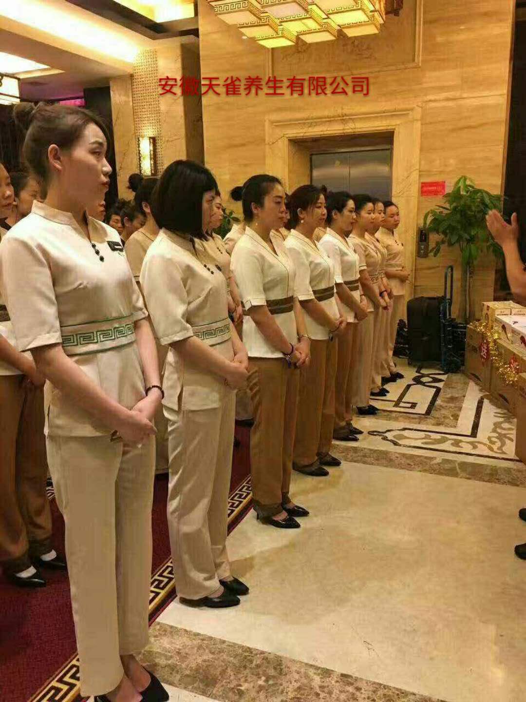 天雀足疗技师风采
